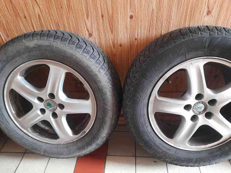 PRODAM 4 Alu kola 5x100 R15 se zimními pneu - foto 2
