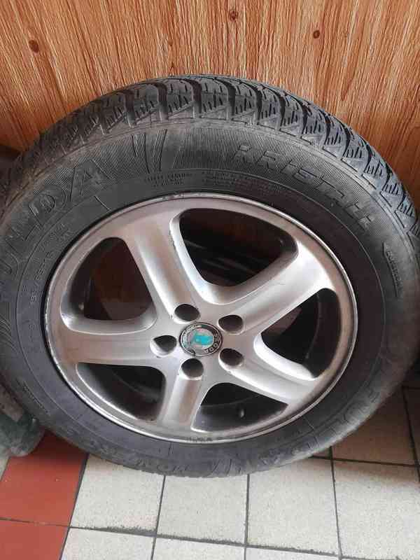 PRODAM 4 Alu kola 5x100 R15 se zimními pneu - foto 1