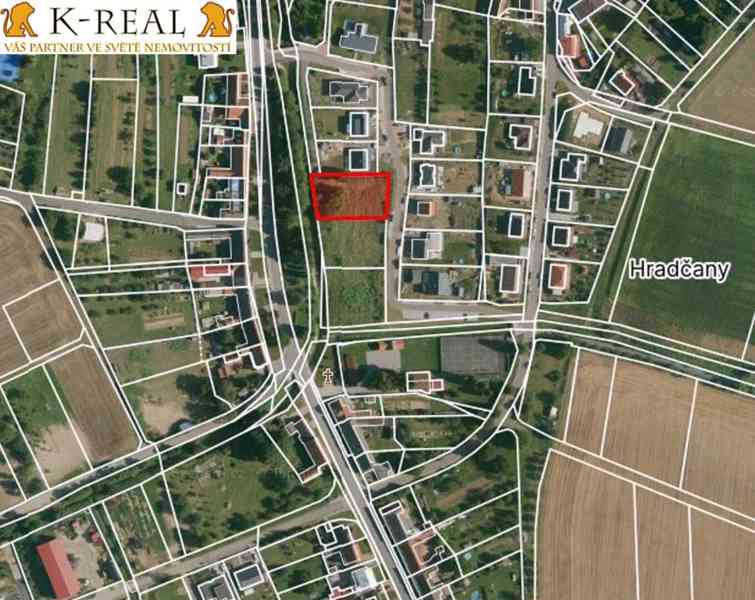 Prodej stavební pozemek 1299 m2 Hradčany, okr Přerov - foto 5