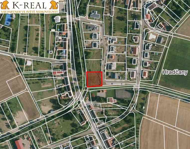Prodej stavební pozemek 1299 m2 Hradčany, okr Přerov - foto 3