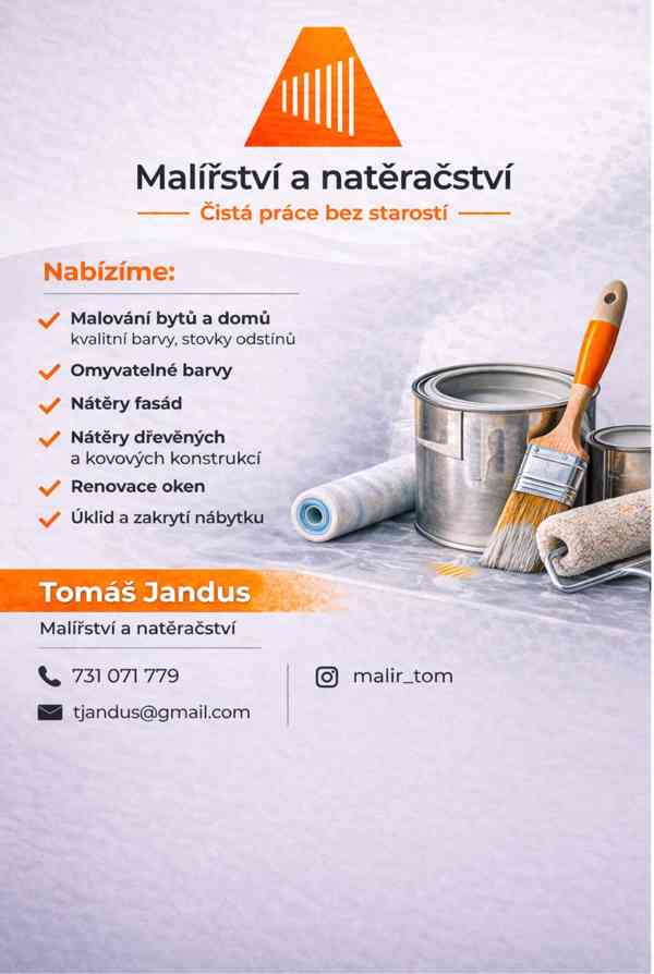 Malířské a natěračské práce - foto 2