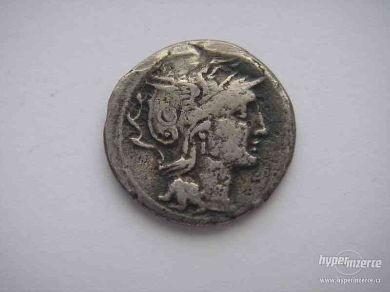 Denár AR C. Claudius Pulcher, římská republika - foto 2