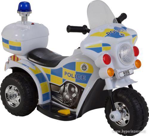 Dětská policejní elek, motorka NOVÁ PC 1490,- - foto 3