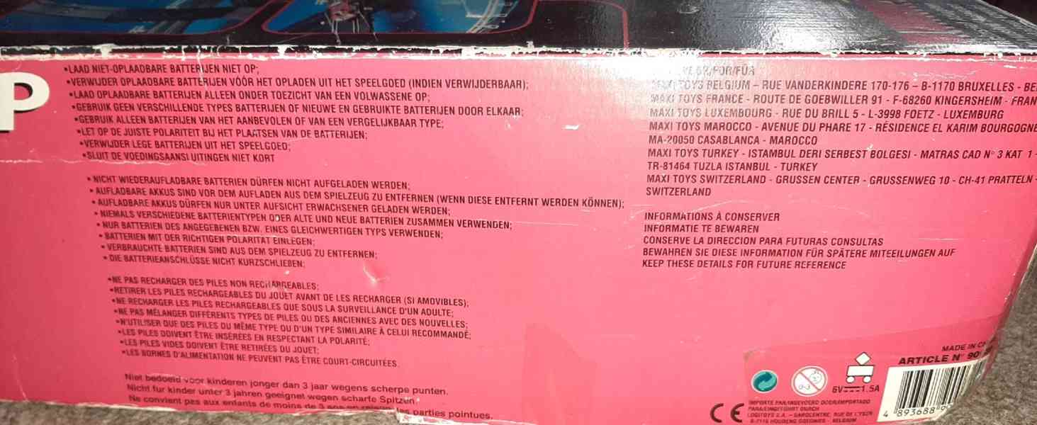 Stará německá retro autodráha v krabici 8+. Velká krabice - foto 23