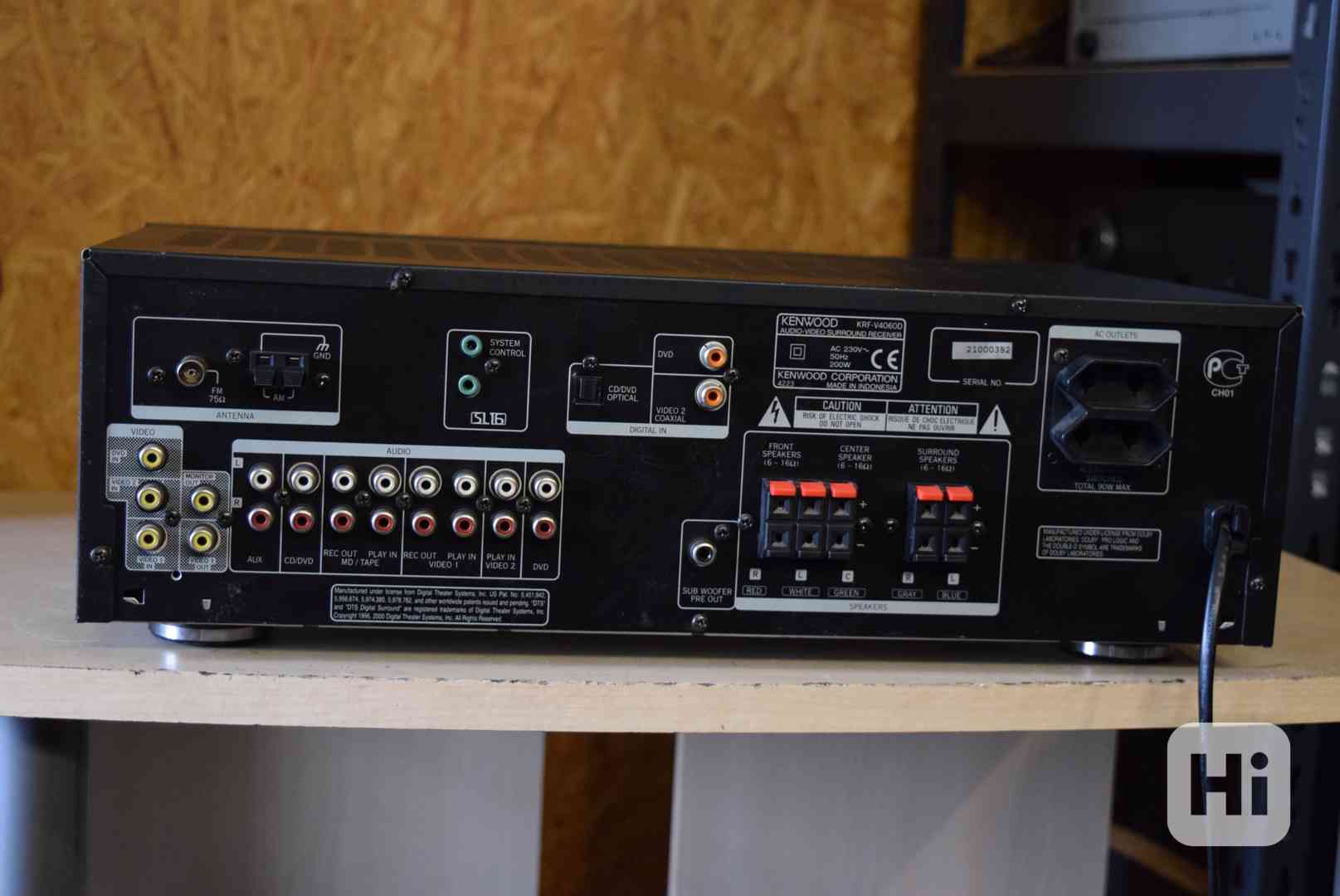 KENWOOD KRFV4060D VÝBORNÝ STEREO RECEIVER RDS !! bazar Hyperinzerce.cz