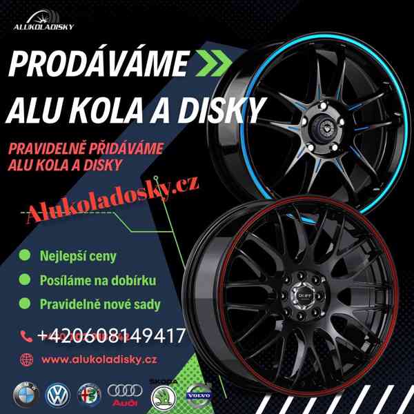 prodám alu kola Land Rover, Jaguar, Ford r17,r18,r19,r20,r21 - foto 4