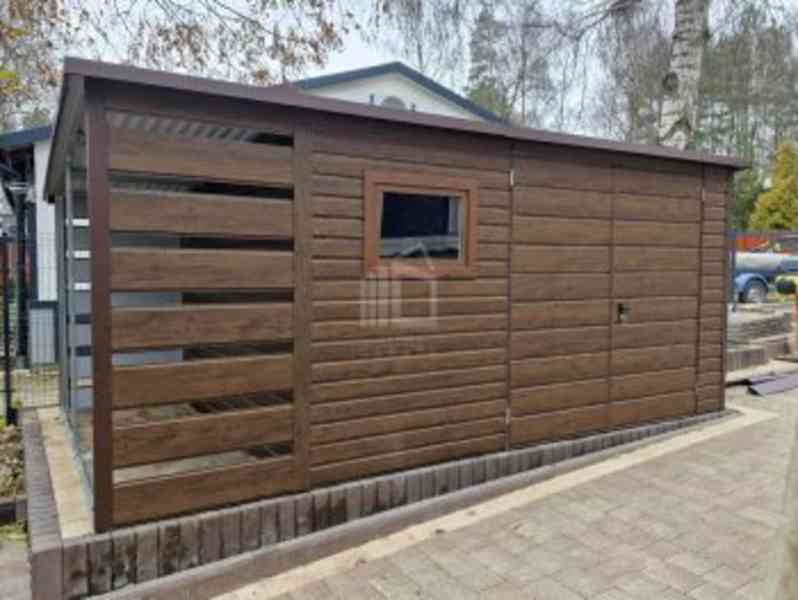  šířka: 4 m  hloubka: 3 m  přístřešek 1x3m   - foto 2