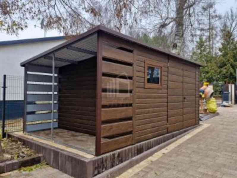  šířka: 4 m  hloubka: 3 m  přístřešek 1x3m   - foto 3