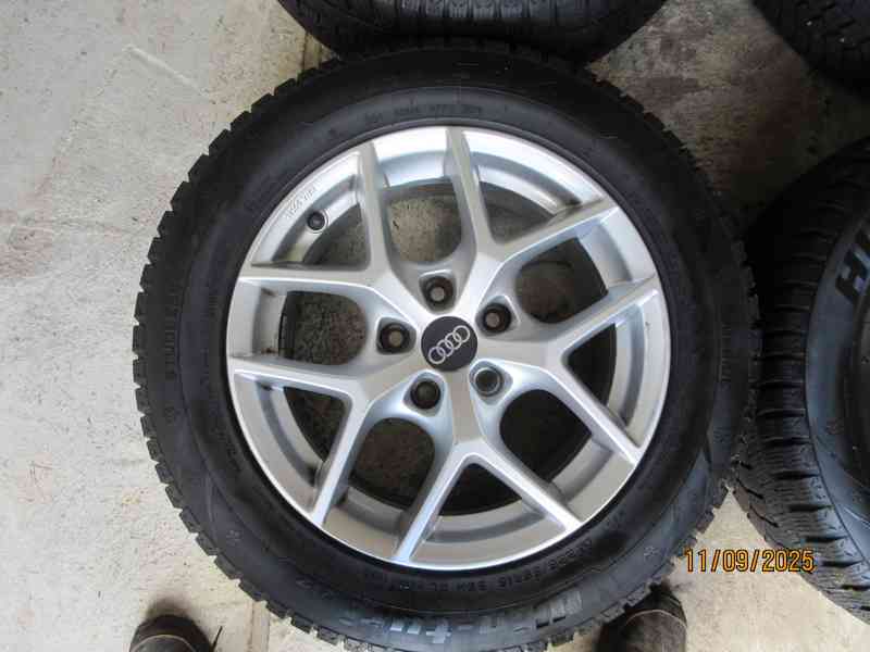 Zimní pneu 225/55/ R16  disk 7Jx16H2 5x112 Audi - foto 2