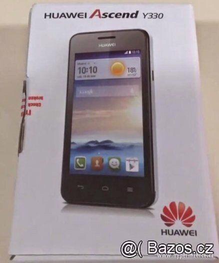 HUAWEI Ascend Y330 Black úplný nový nevýhodný dárek. Prodam - foto 1