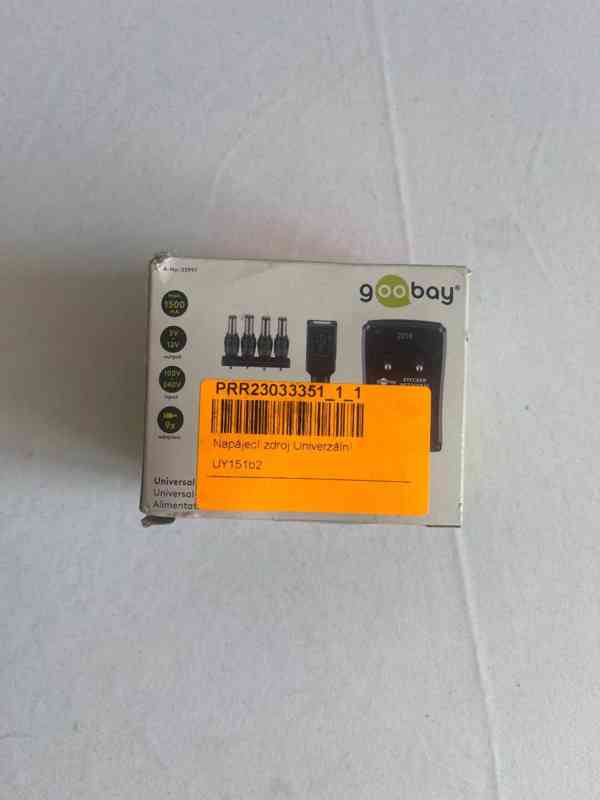 Goobay univerzální napájecí adaptér 3–12 V, 1500 mA - foto 4