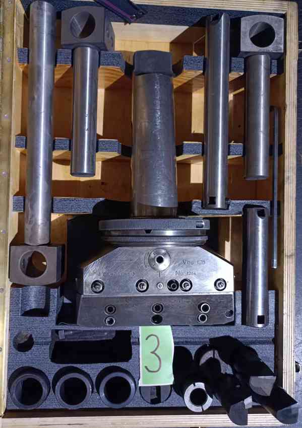 Vyvrtávací hlavy hlava VHU 125 / doklad - foto 4