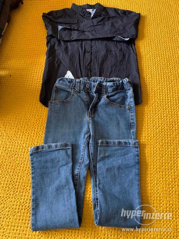 Chlapecké kalhoty a košile 7-8 let - foto 4
