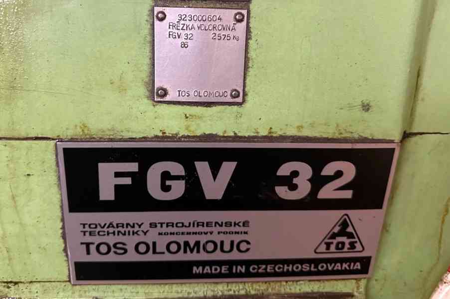 Frézka vertikální FGV 32 TOS Olomouc - foto 7