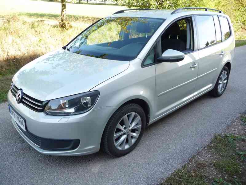 VW Touran 1,6 TDi, 77 kW, Comfort Line, 2012,nehavarován!!  - foto 5
