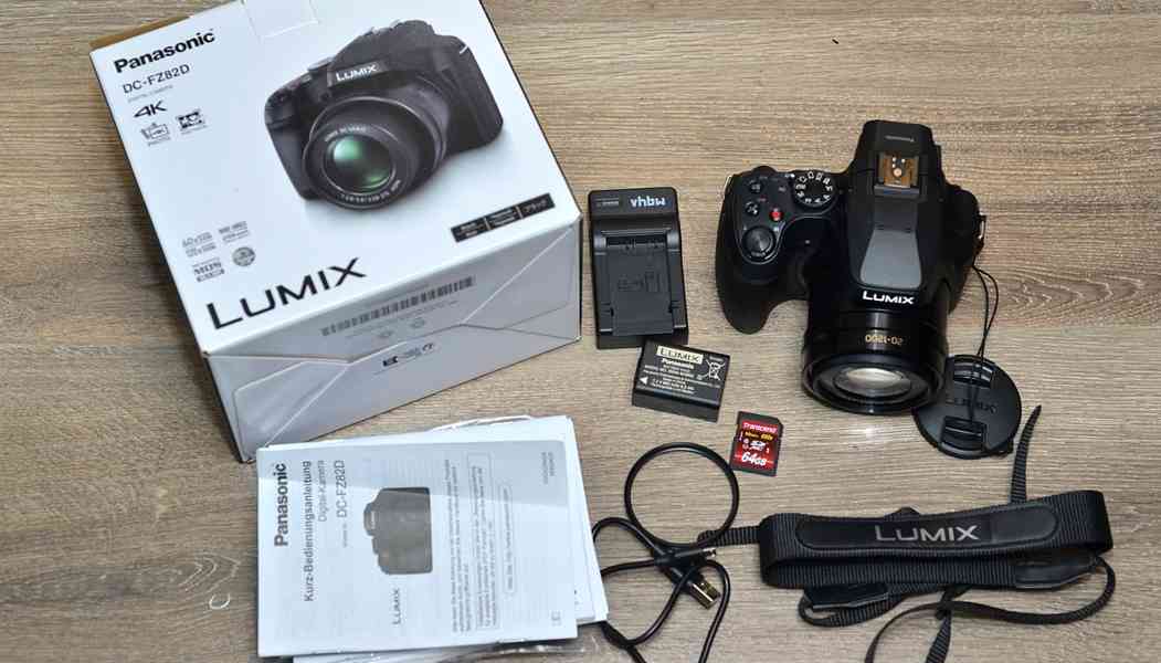 Panasonic Lumix DMC-FZ 82D *60x Op.Zoom*4K video - foto 3