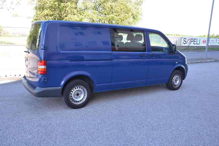 VW T5 LONG 2.5 TDi, Klima, 6 míst, ČR pův, Nová STK. - foto 8