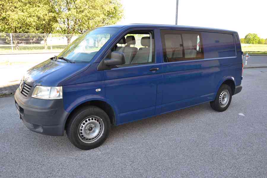 VW T5 LONG 2.5 TDi, Klima, 6 míst, ČR pův, Nová STK. - foto 17