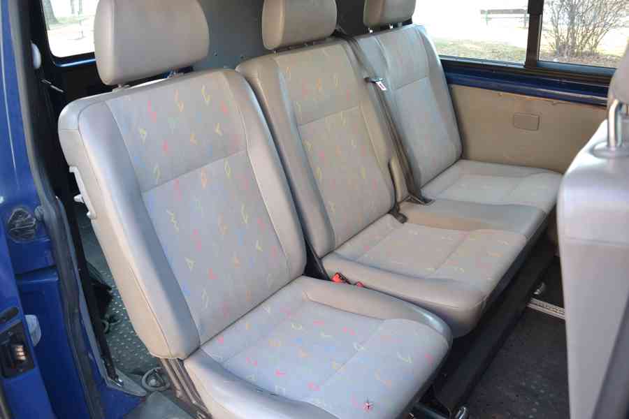 VW T5 LONG 2.5 TDi, Klima, 6 míst, ČR pův, Nová STK. - foto 4