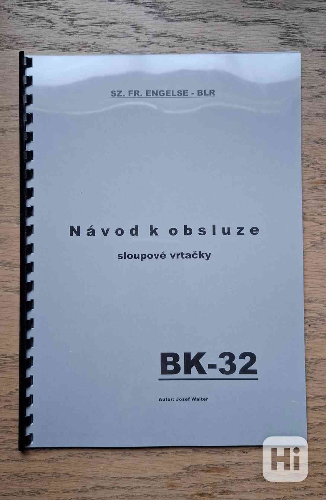 Návod bulh. vrtačky BK-32 - foto 1