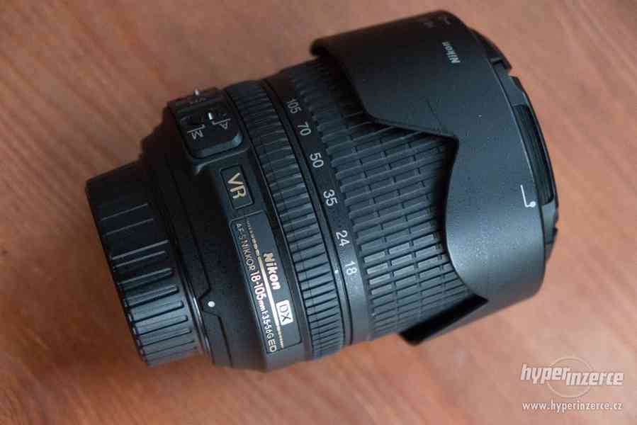 Nikon D7100 + objektiv 18-105mm 3,5-5,6 G ED VR - foto 9