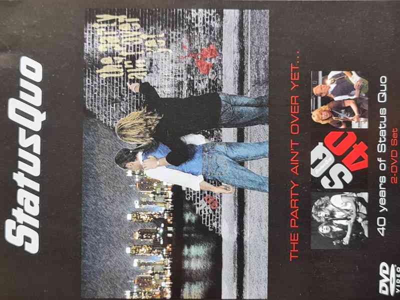 DVD - STATUS QUO / The Party Ain't Over Yet - (2 DVD) - foto 1