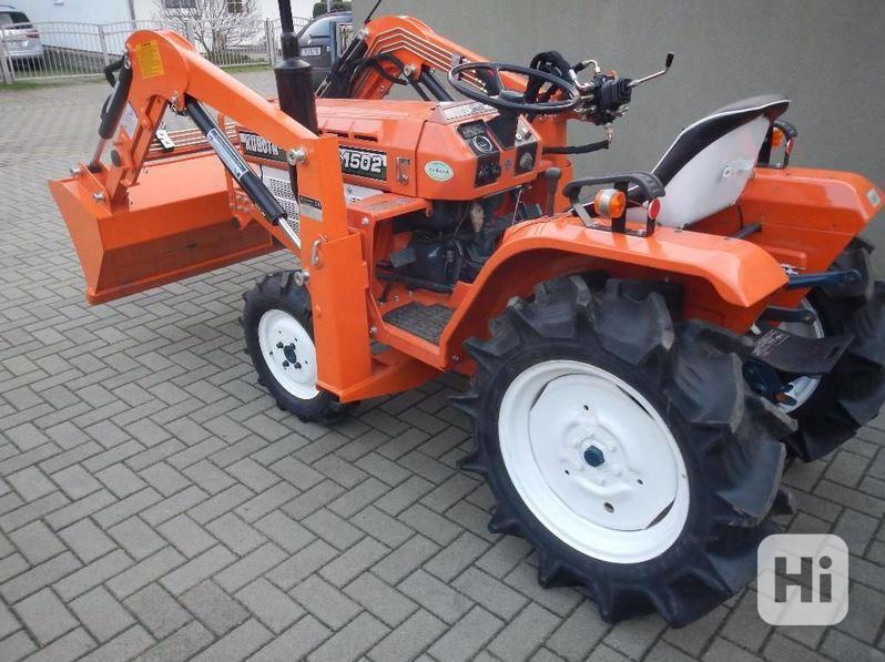 Kubota B1500/B1502 s čelním nakladačem Malý traktor - foto 1