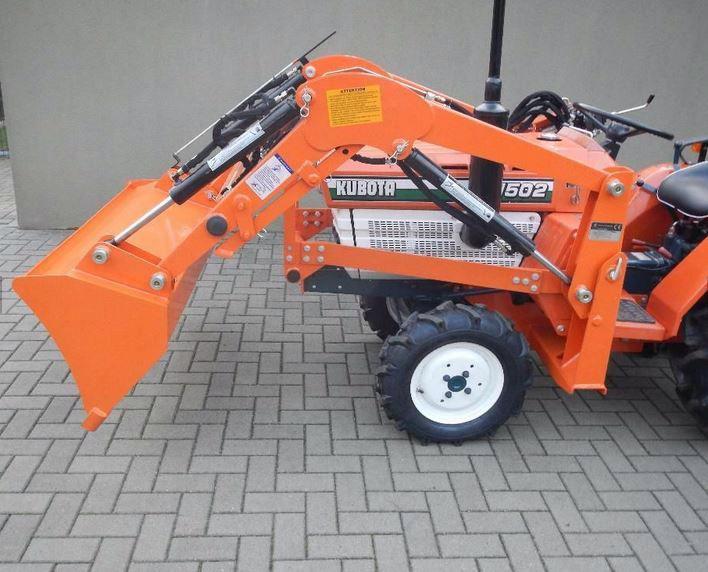 Kubota B1500/B1502 s čelním nakladačem Malý traktor - foto 3
