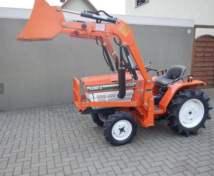 Kubota B1500/B1502 s čelním nakladačem Malý traktor - foto 5