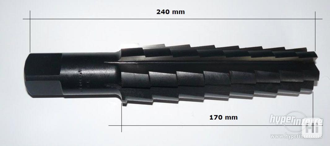 Výstružník kuželový M5/1 s válc.stopkou pro Morse kužele - foto 1