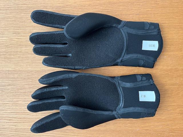 Neoprenové rukavice ION Neo 4/2 BLACK, vel. 54/XL, unisex  - foto 2