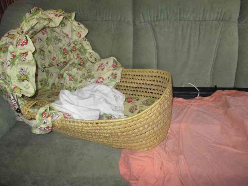 Mojžíšův košík pro miminko - foto 5