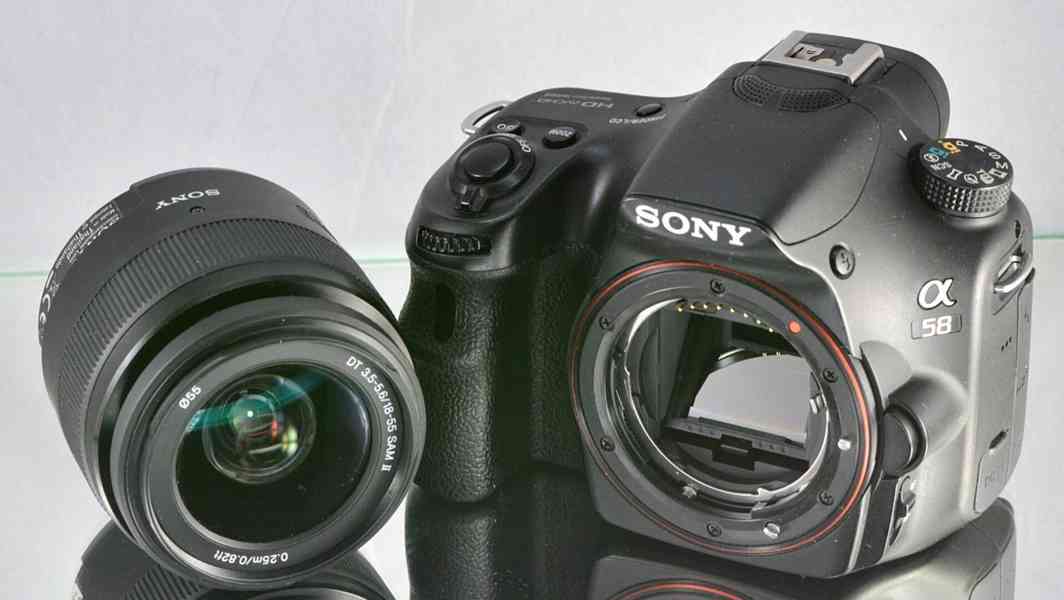 Sony SLT- A58 + Kit-Objektiv *Full HDV*10800 Exp. - foto 3