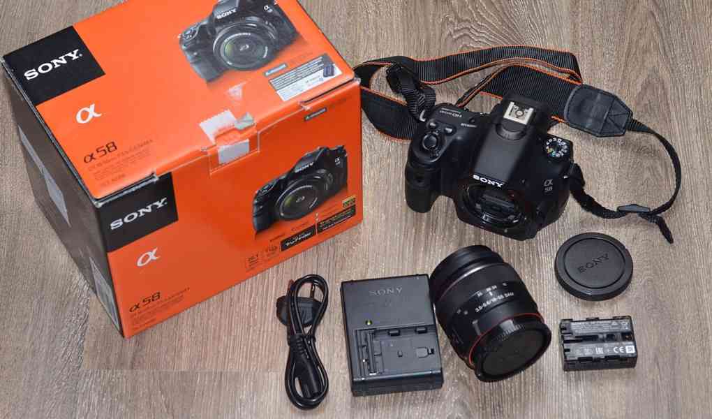 Sony SLT- A58 + Kit-Objektiv *Full HDV*10800 Exp. - foto 1