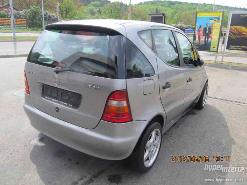 Mercedes Benz třídy A 140 , benzin, Serviska 1. majitel - foto 3