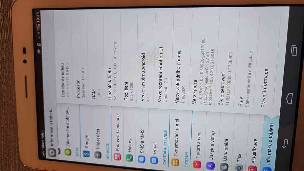 Tablet 8" HUAWEI MediaPad T1 Pro - foto 3