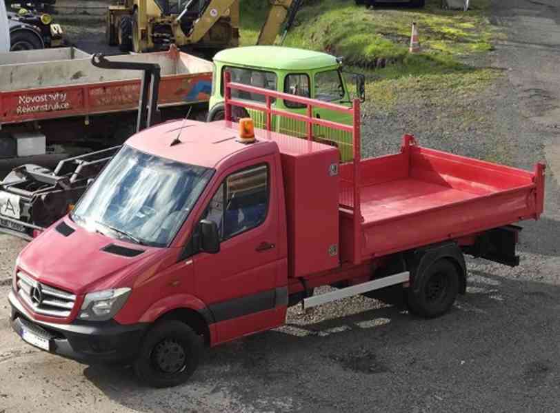 3.5t sklápěč tupláky MB Sprinter 516 CDI 2.2 Mercedes - foto 4