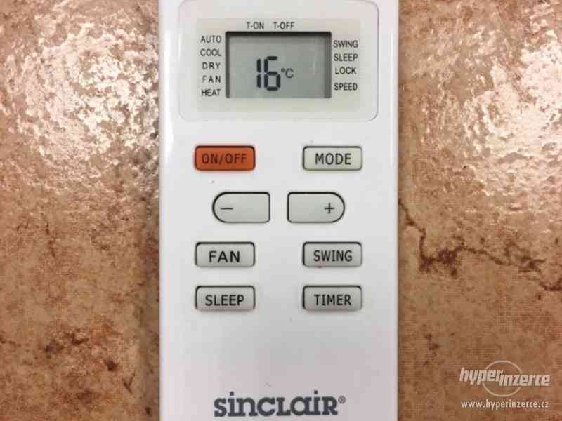 Prodám klimatizaci SINCLAIR ASH-12AIR3 - foto 3