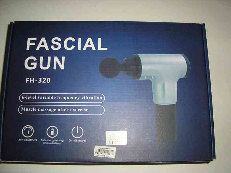 Masážní pistole Fascial Gun Massage Gun - nová - foto 2