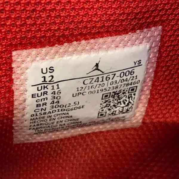 Jordan Max Aura 3 – Black/Red CZ4167-006 vel. 46 - foto 5
