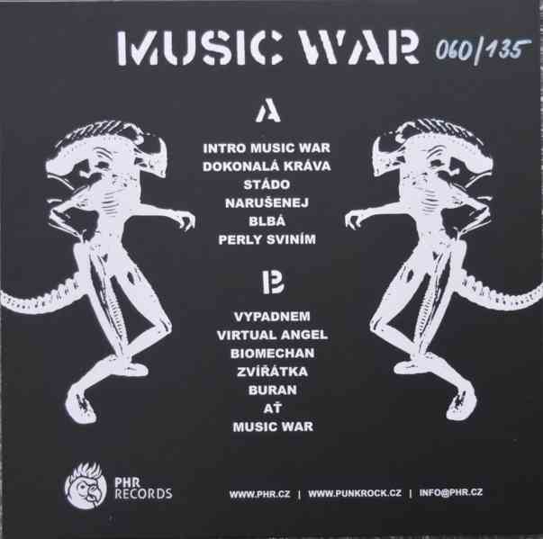 Šanov I - Music War   (white vinyl) - foto 2