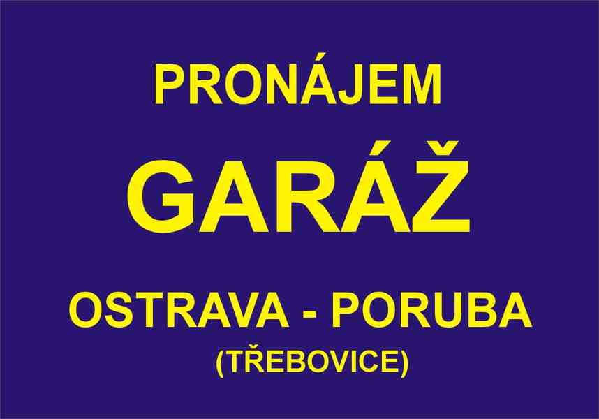 Garáž Ostrava - Poruba (výborné místo i stav) - foto 3