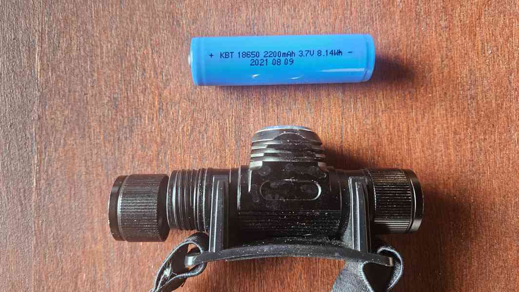 Campgo T8 čelovka, svítilna, maximální dosvit 115 m - foto 3