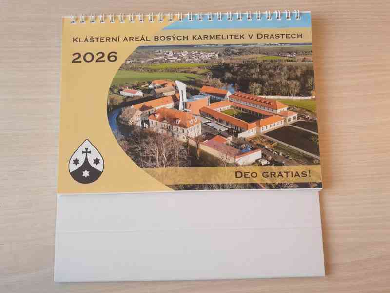 Stolní kalendář 2026 - Klášter karmelitek Drasty 