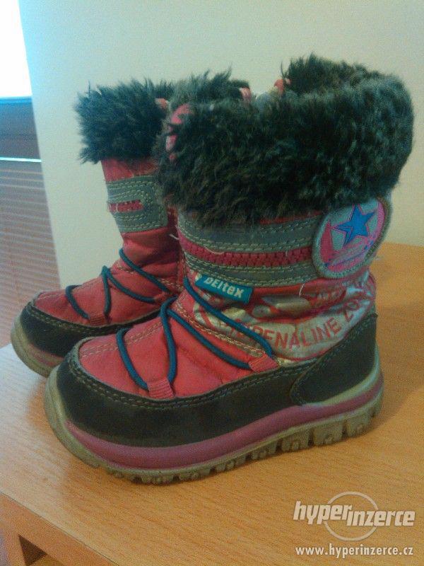 Zimní dívčí boty - foto 1
