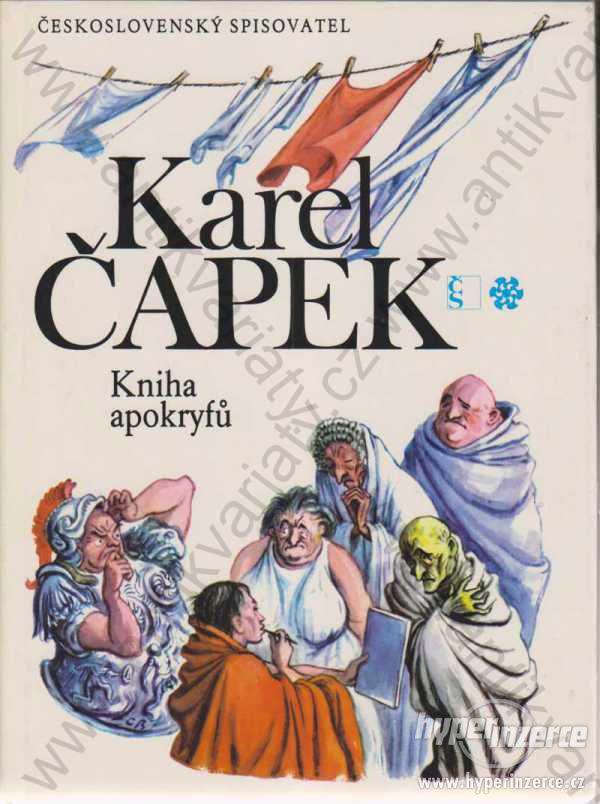 Kniha apokryfů Karel Čapek 1983 Cyril Bouda - foto 1