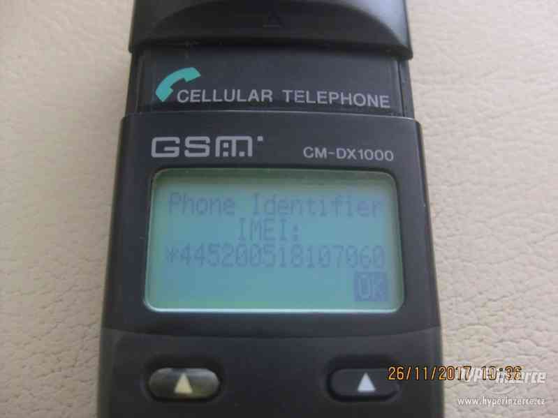 Sony CM-DX1000 - historické mob. telefony z r.1997 od 750Kč - foto 5