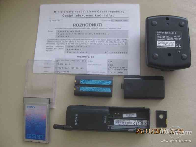 Sony CM-DX1000 - historické mob. telefony z r.1997 od 750Kč - foto 12