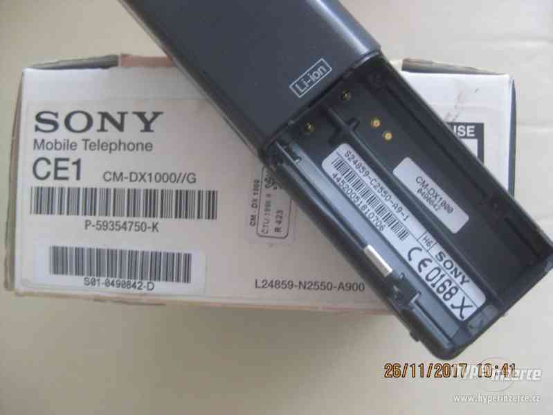 Sony CM-DX1000 - historické mob. telefony z r.1997 od 750Kč - foto 14