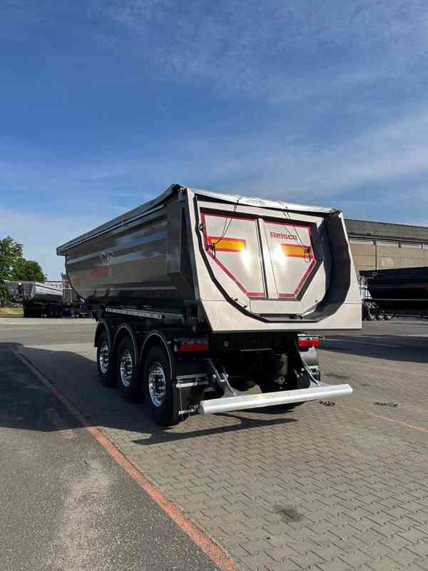 Sklopný, hardoxový návěs REISCH 28m3 - foto 2